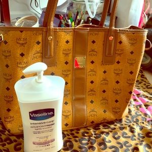 Authentic Mcm never full bag